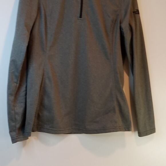 The North Face 1/4 Zip Fleece Jacket Home Care Patch Women's Sz Med EUC NICE! - Picture 3 of 12